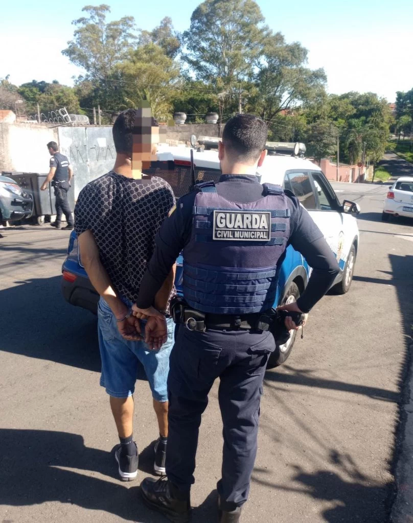 GCM detém acusado após vítima acionar aplicativo Protege Mulher nesta segunda-feira (26)