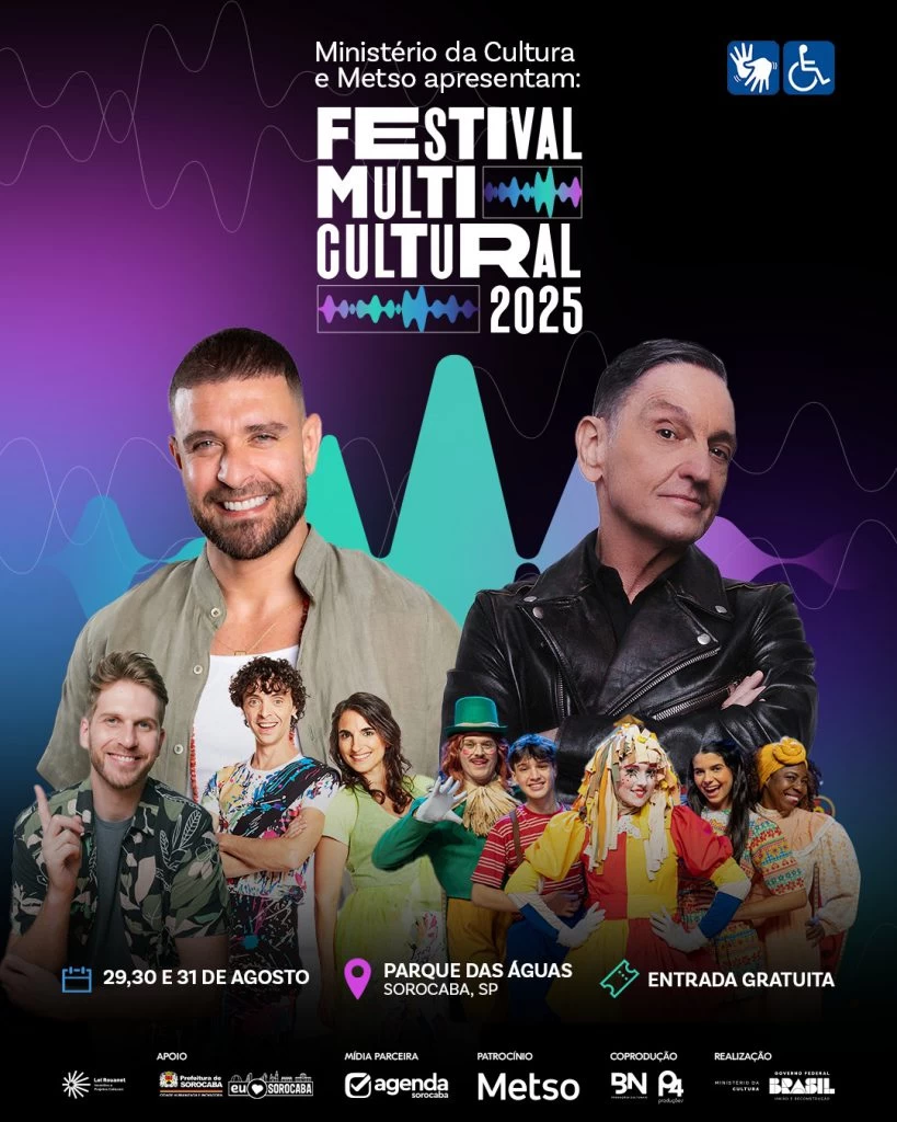 4ª edição do Festival Multicultural acontece de 29 a 31 de agosto em Sorocaba
