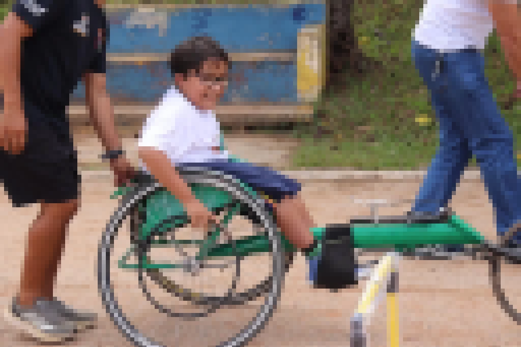 Projeto “Eu Pratico Esporte Educacional Escolar” promove integração entre alunos da rede municipal e atletas paralímpicos