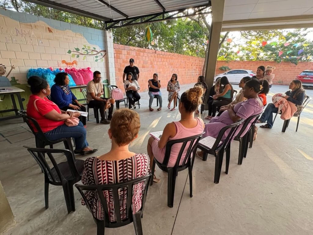 Encontro reúne gestantes na Pastoral do Menor do Nova Esperança