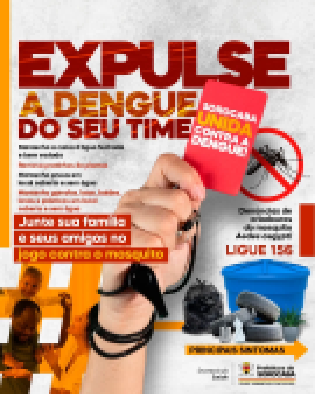 Prefeitura de Sorocaba inicia campanha contra dengue em 2024