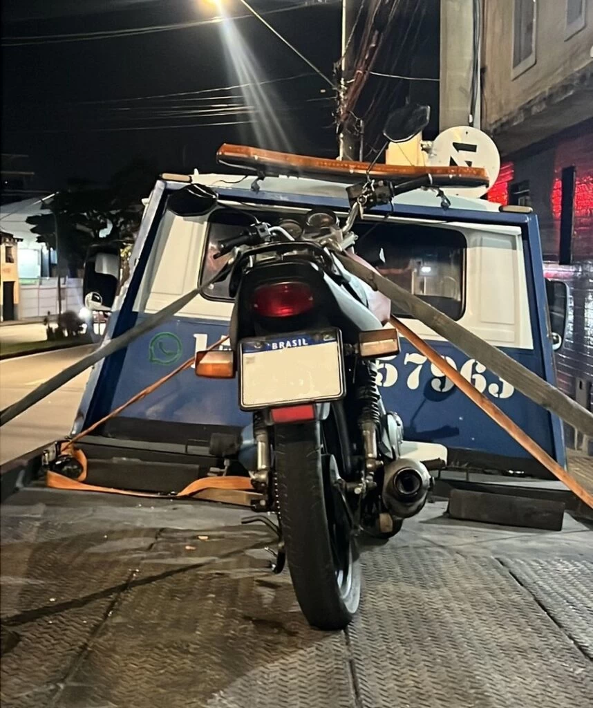 Motocicleta com placa adulterada é localizada pela GCM no Jd. Planalto