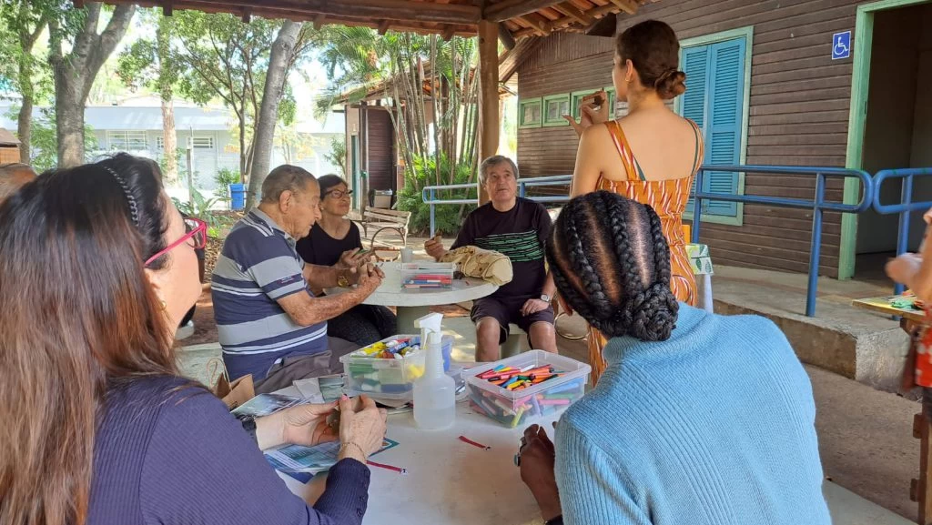 Anfíbios são tema de encontro do Clube Ecológico da Melhor Idade “Roda Viva” no Parque da Biquinha