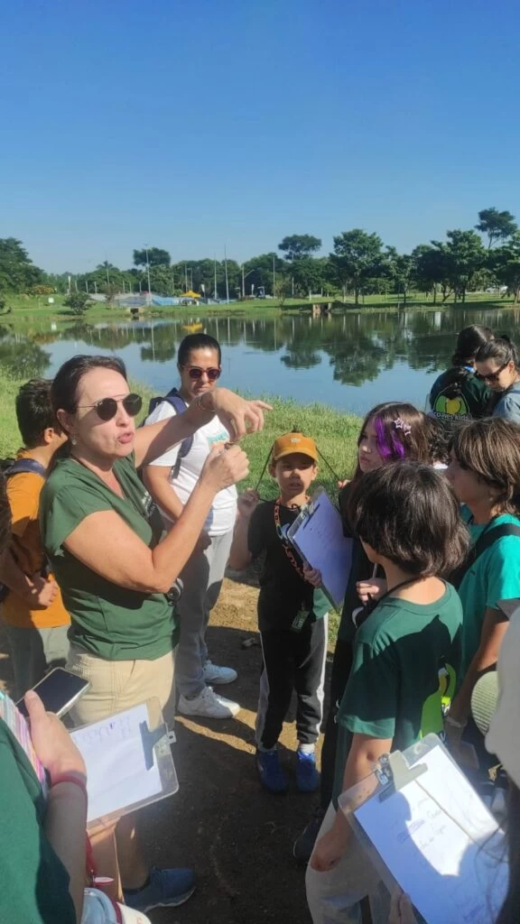 Coaves Kids registra 28 espécies de aves em passarinhada no Parque das Águas
