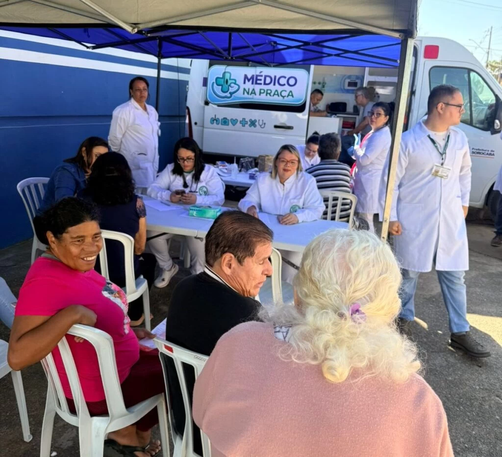 Prefeitura inicia ‘Médico na Praça’ em Sorocaba; primeiro bairro foi Ipanema do Meio