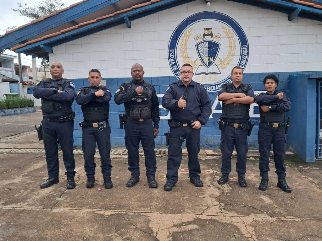 Efae da GCM de Sorocaba capacita guardas municipais de São Simão