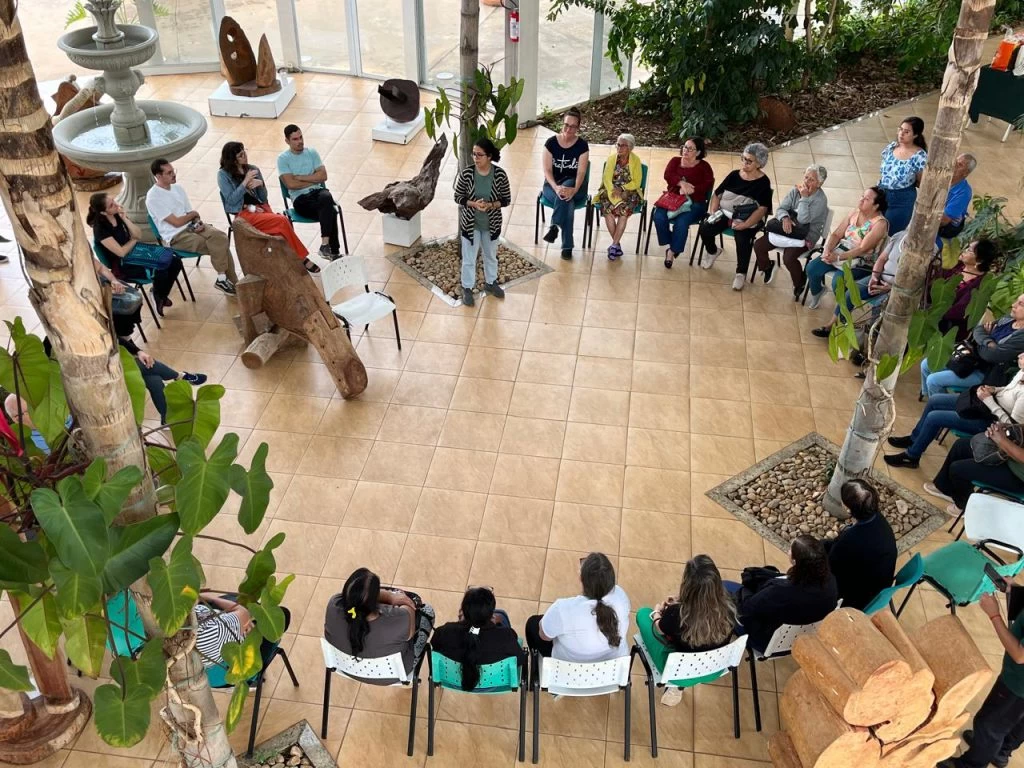 Grupo da UBS Éden faz visita monitorada no Jardim Botânico de Sorocaba