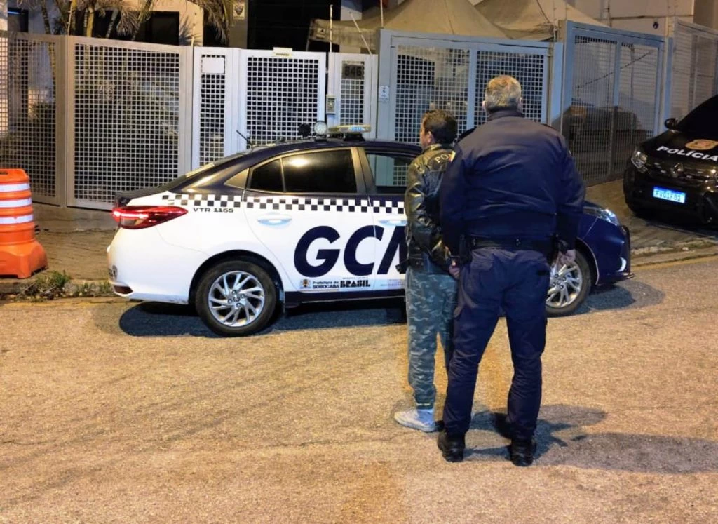 GCM detém homem por violar medida judicial que o impede de se aproximar da ex-esposa