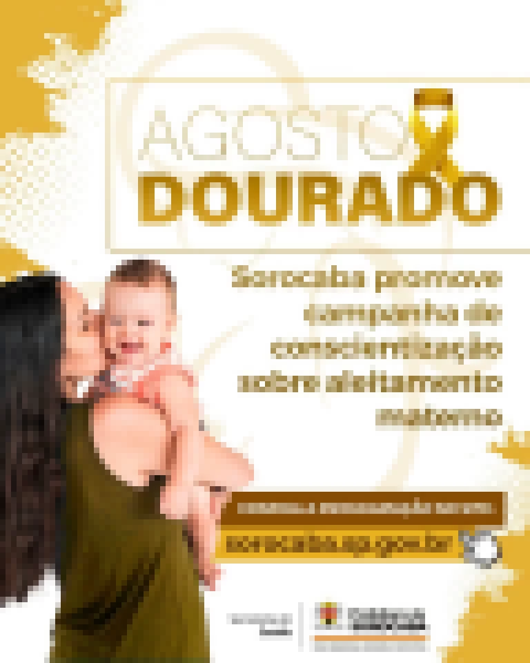Confira a programação do Agosto Dourado nas UBSs de Sorocaba
