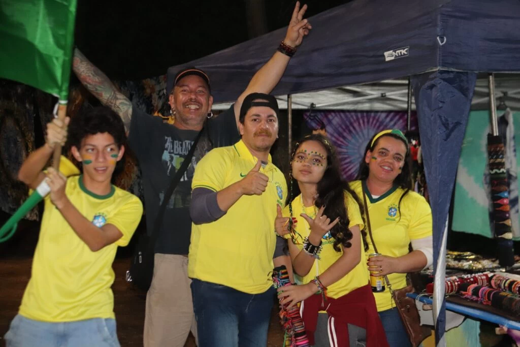 Telão no Parque Campolim transmite segundo jogo da Seleção Brasileira nesta sexta-feira (19)