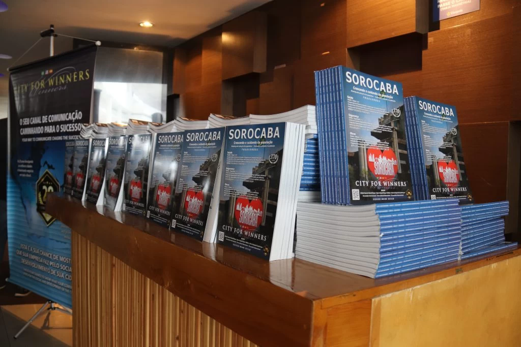 Revista “City for Winners” lança nova edição durante evento em Sorocaba