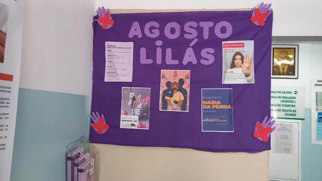 Prefeitura de Sorocaba promove ações referentes ao “Agosto Lilás” nas Unidades Básicas de Saúde