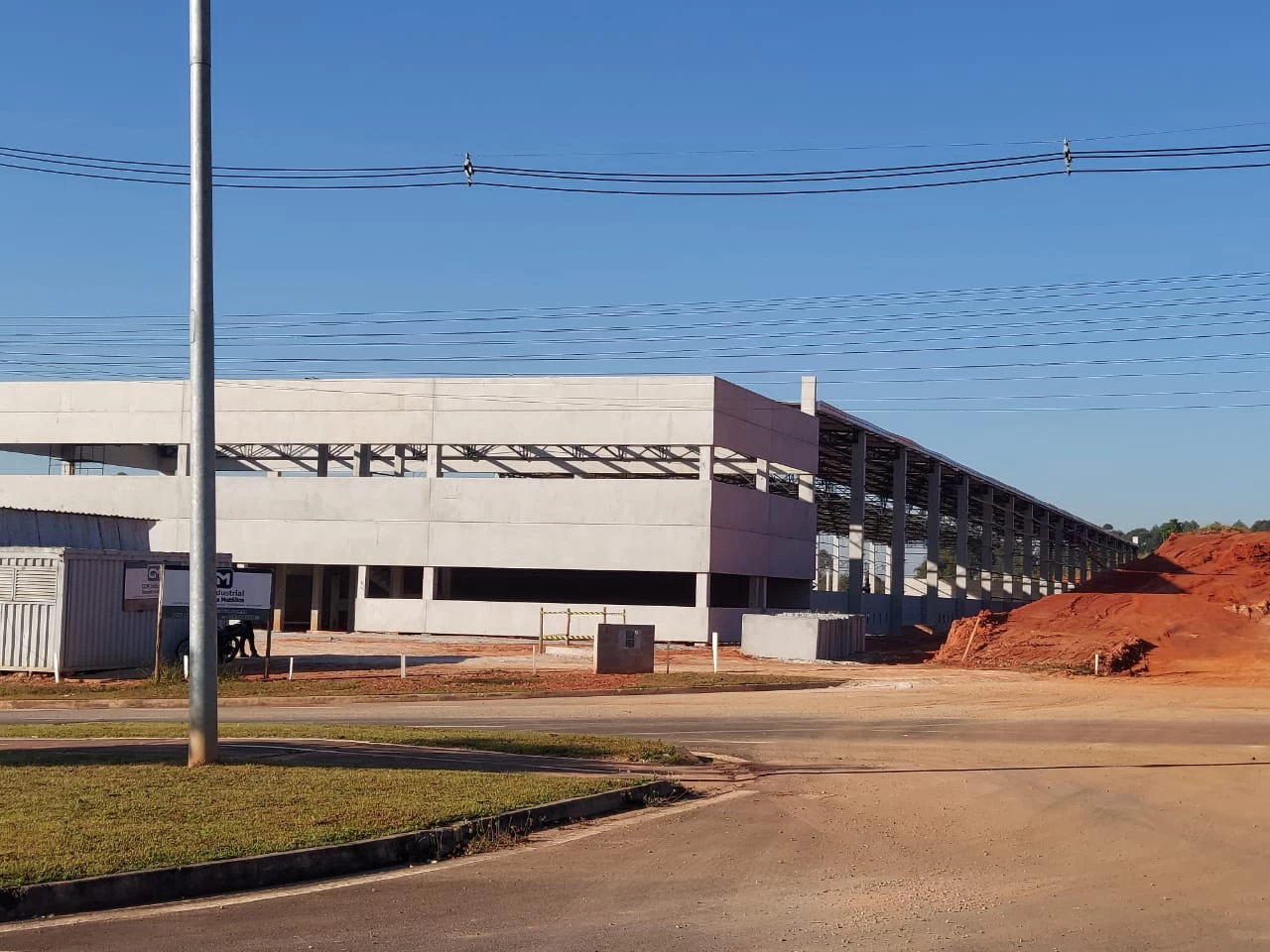 Área externa do Parque Tecnológico de Sorocaba recebe obras para instalação de várias empresas