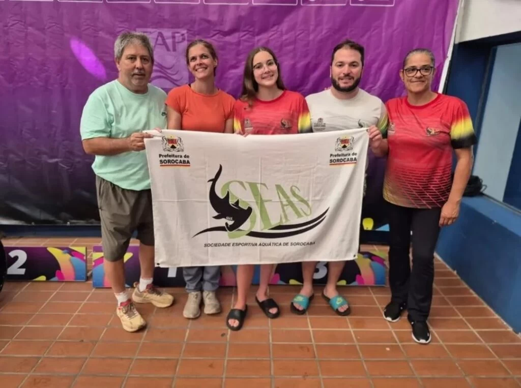 Sorocaba conquista sete medalhas de ouro no Campeonato Paulista de Paranatação de Inverno