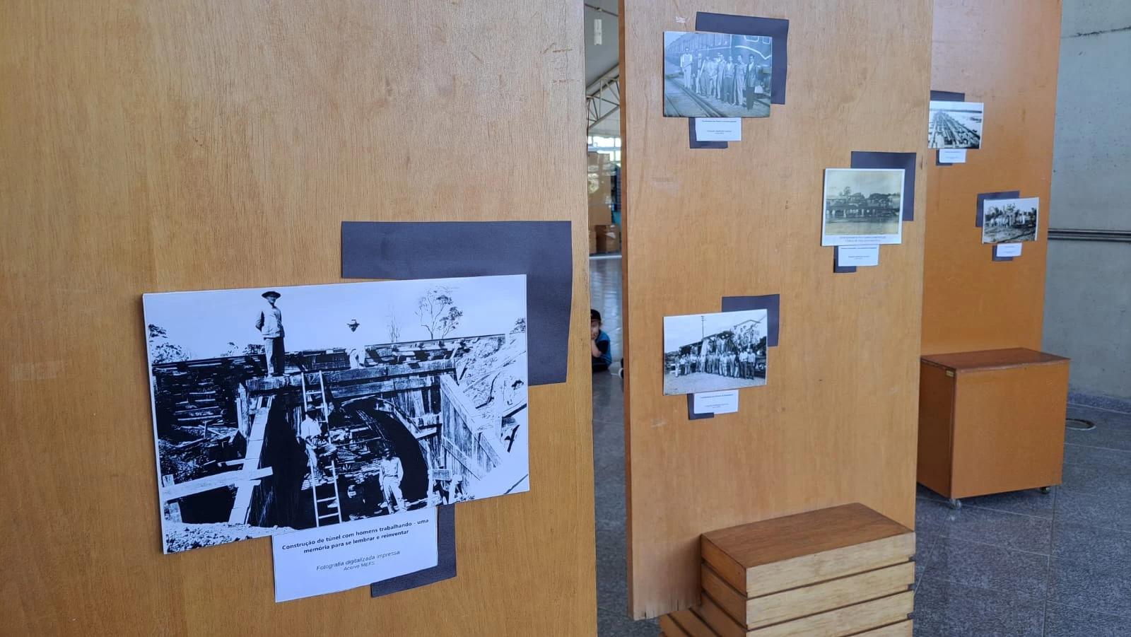 Biblioteca Municipal recebe exposição “150 anos da Estrada de Ferro Sorocabana: Memórias em fotos” em comemoração ao Dia do Ferroviário