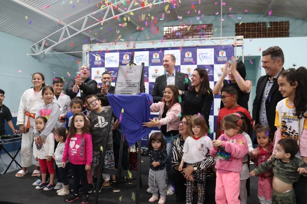 Prefeitura de Sorocaba entrega a segunda escola das 17 novas unidades que estão sendo construídas no município