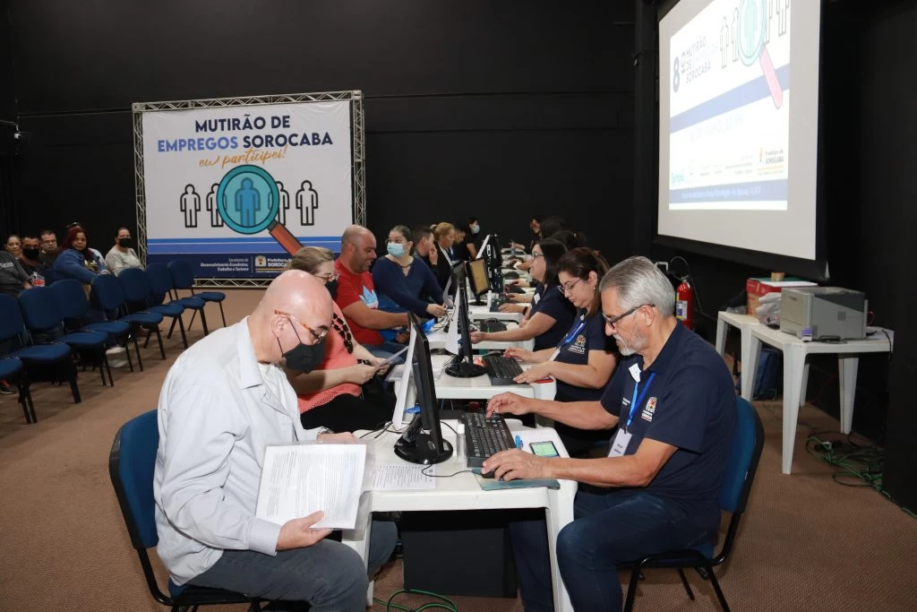 Prefeitura abre inscrição nesta quinta-feira (16) para a 22ª edição do “Mutirão de Empregos Sorocaba”