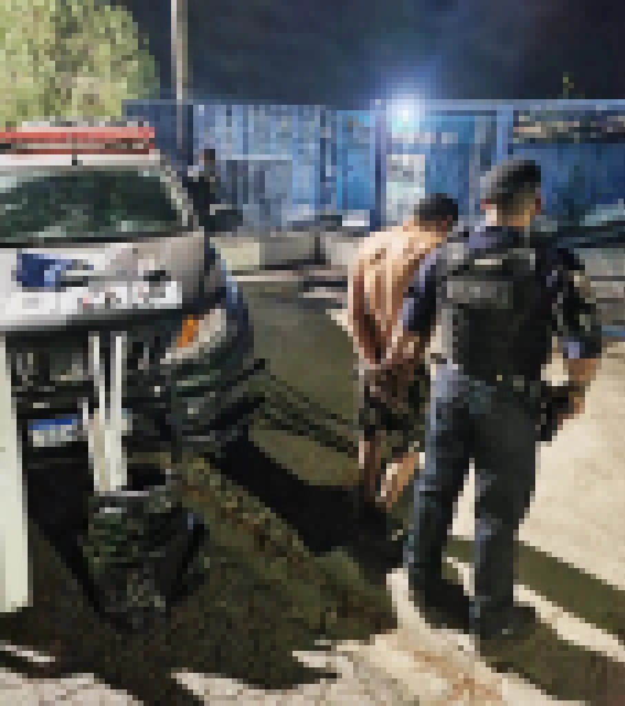 GCM detém homem por invadir escola em reforma para furtar objetos