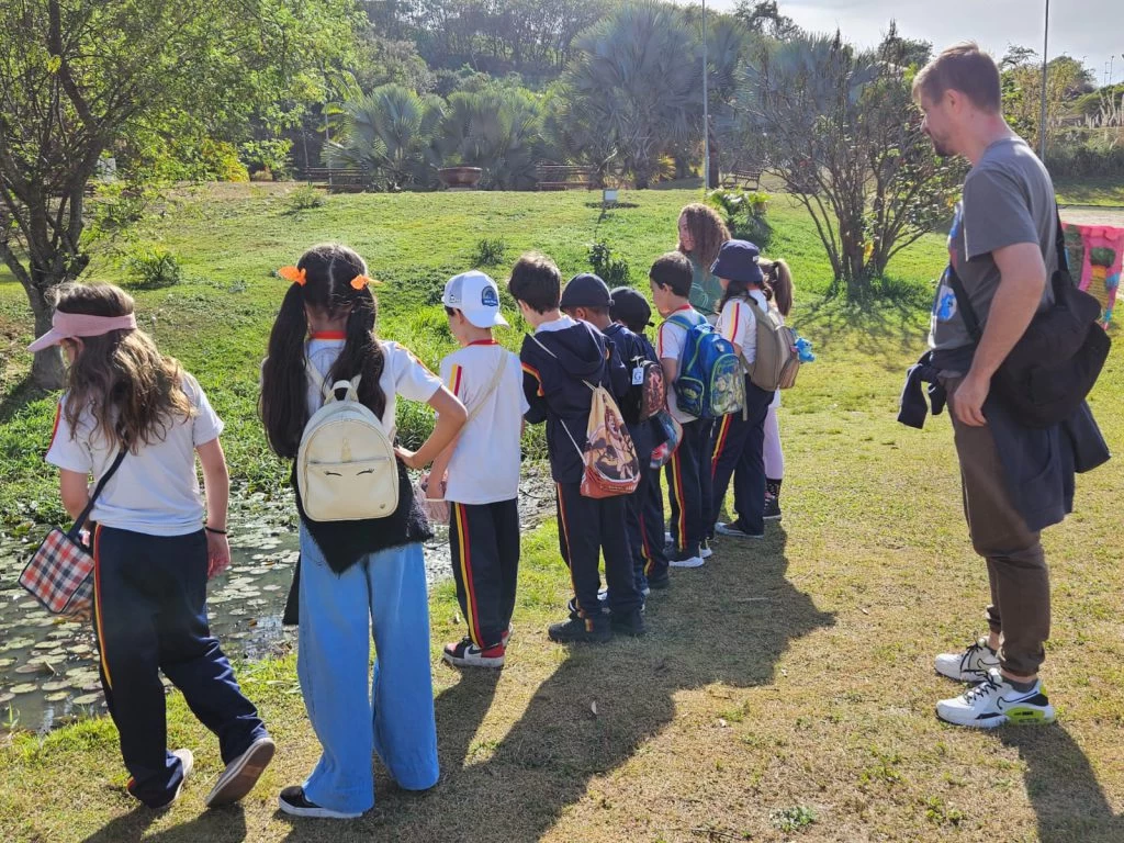 Alunos da E.M. “Profª Josefina Zília de Camargo” participam de visita monitorada no Jardim Botânico de Sorocaba