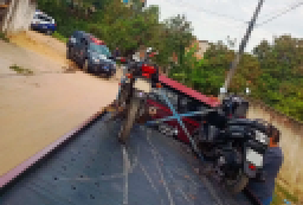GCM recolhe três motos irregulares durante patrulhamento na Zona Norte