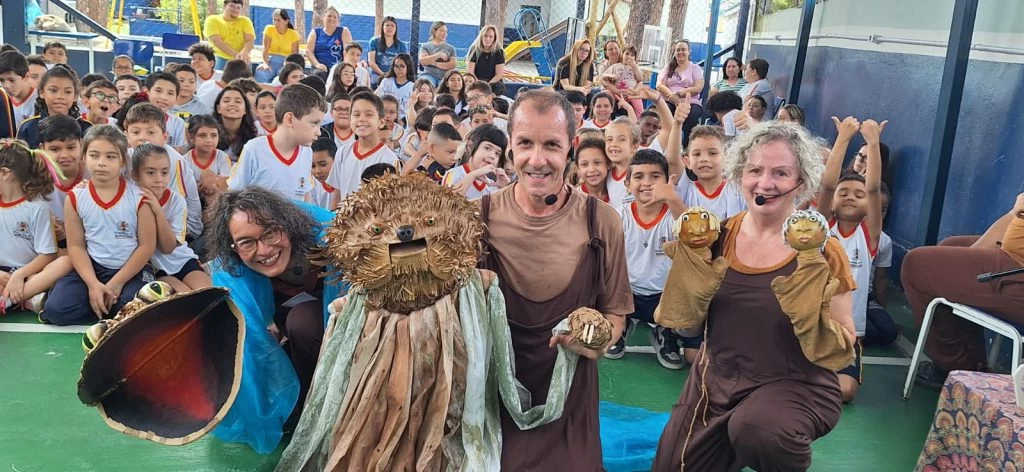 E.M. Prof. Wanderlei Acca recebe o projeto “Histórias com a Mafralda”, fomentado pela LINC 2024
