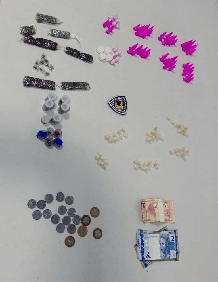 GCM detém homem por tráfico e recolhe 163 porções de drogas na Vila Formosa