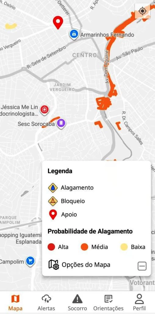 Prefeitura lança aplicativo da Defesa Civil de Sorocaba