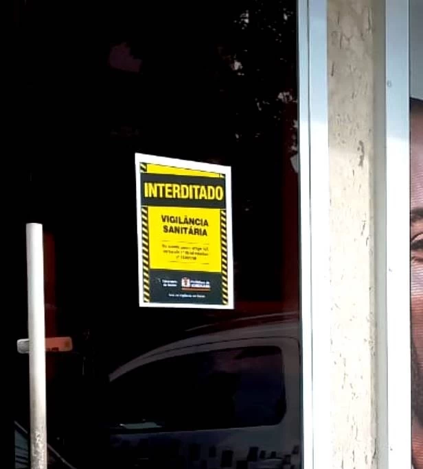 Vigilância Sanitária interdita estabelecimento com atividade odontológica na região central
