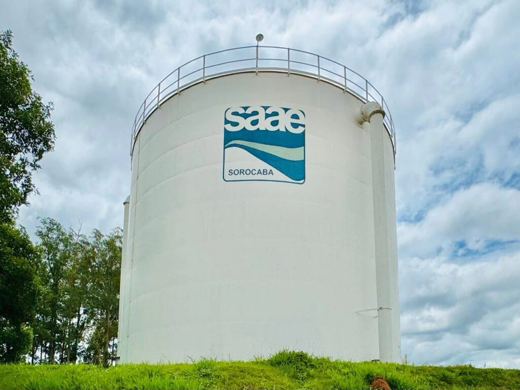 Saae/Sorocaba executa manutenção preventiva em Centro de Distribuição na região do ‘Jardim Dois Corações’ na quinta-feira (18)