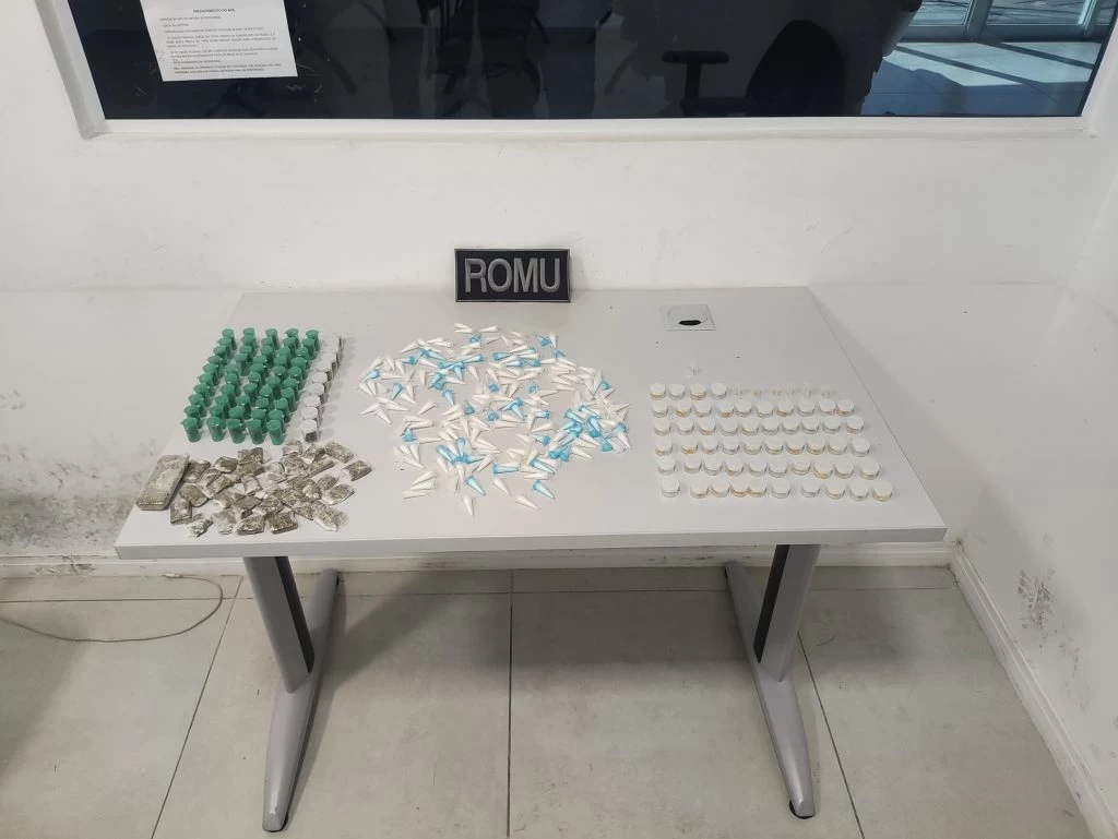 GCM recolhe 341 porções de drogas durante ocorrência no Carandá