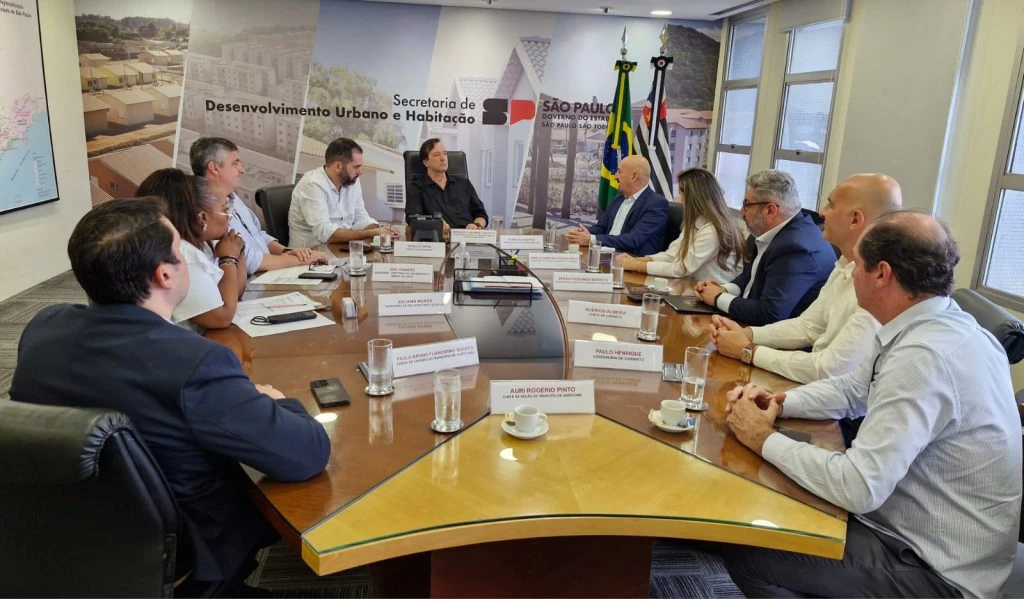 Prefeitura de Sorocaba participa de reunião de alinhamento de projetos habitacionais junto à secretaria estadual