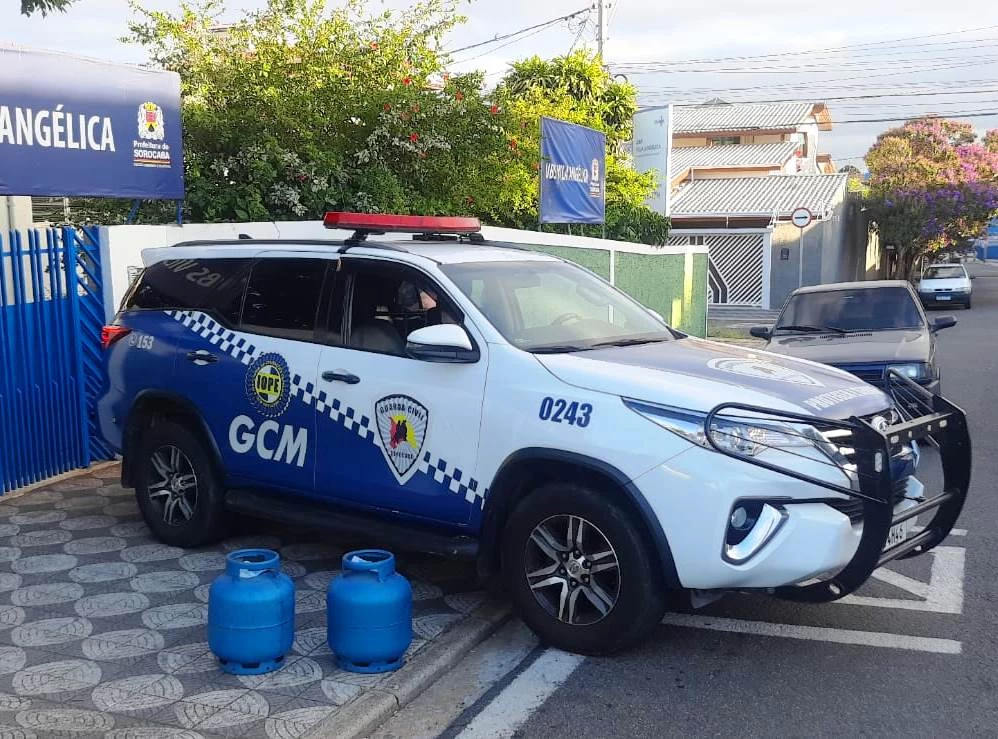 GCM de Sorocaba flagra homem que invadiu UBS na Zona Norte para furtar botijão de gás