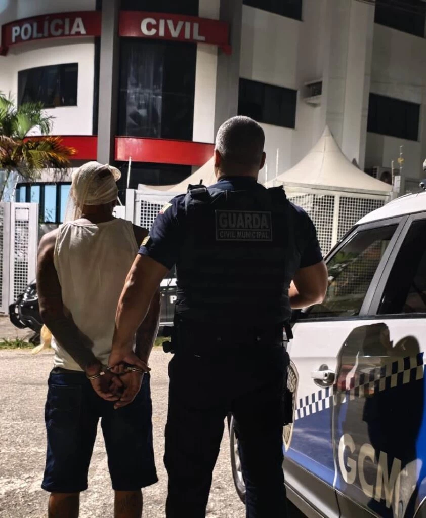 GCM atende caso de violência doméstica e prende agressor em flagrante na Zona Norte