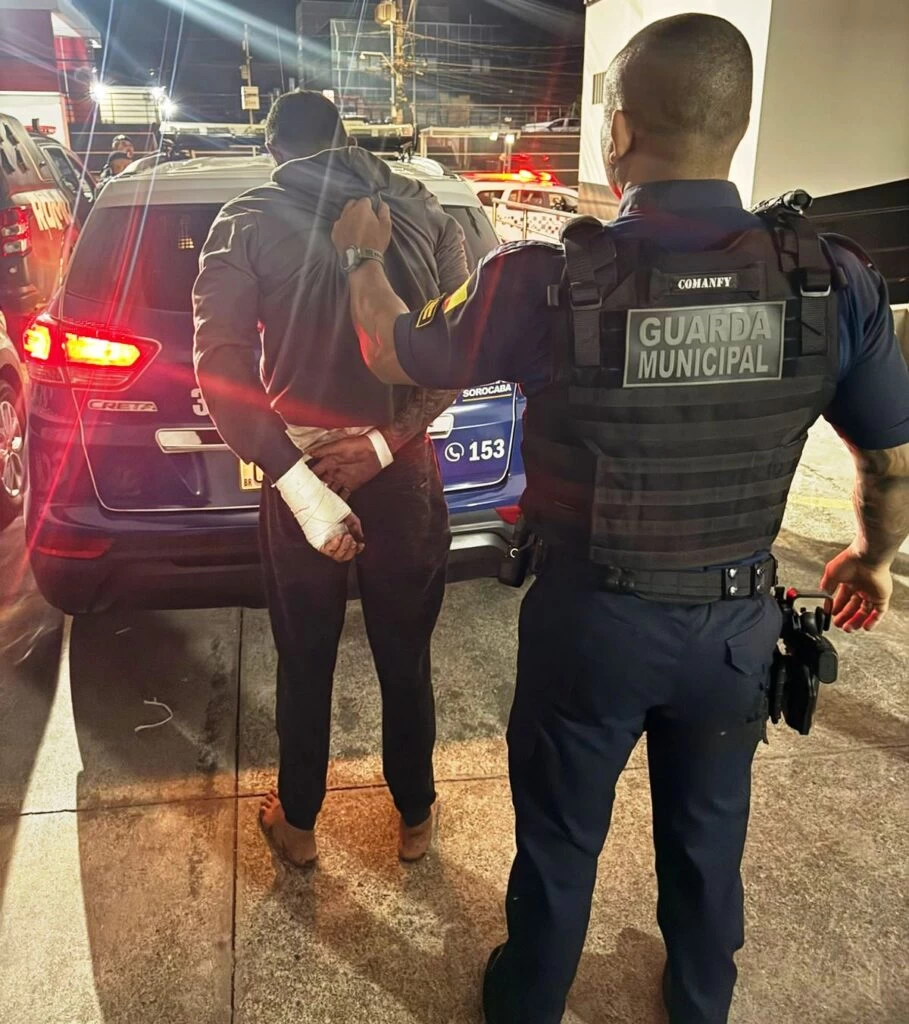 GCM prende acusado de furto de fiação elétrica no Jardim Ana Maria