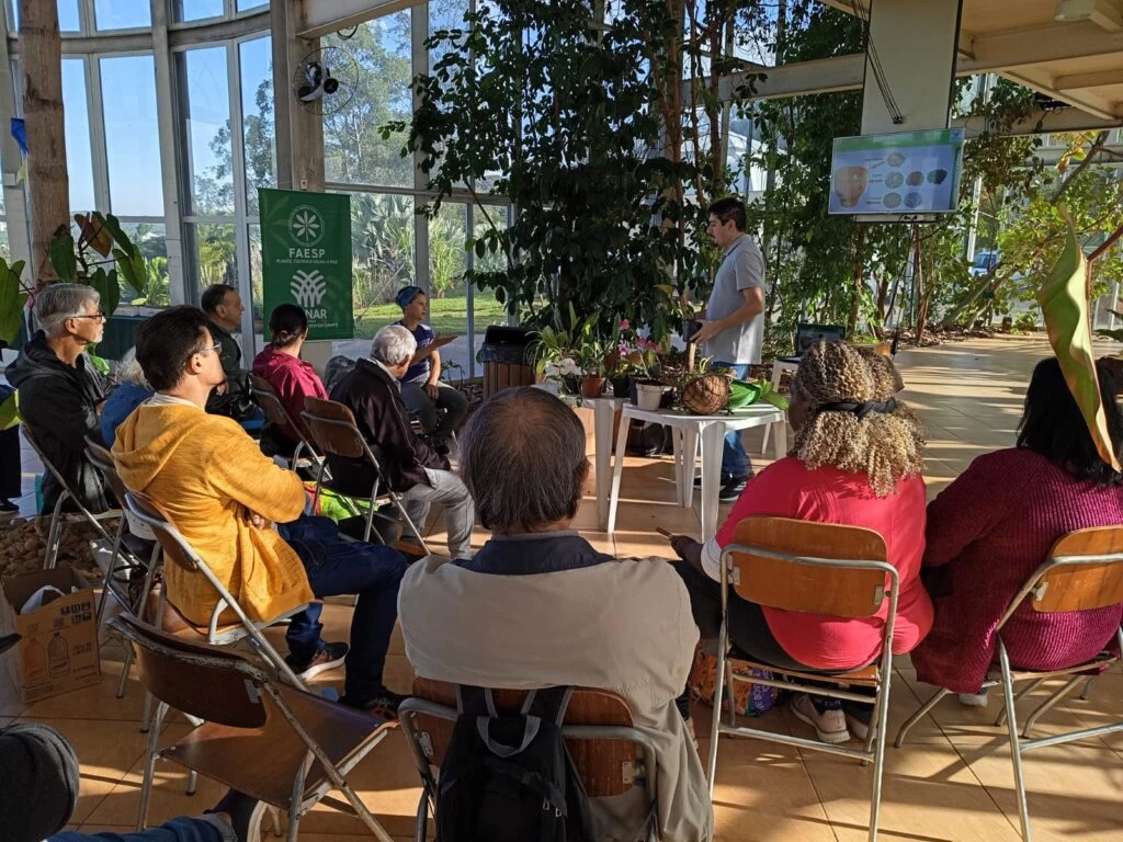 Curso de Cultivo de Orquídeas é finalizado no Jardim Botânico de Sorocaba