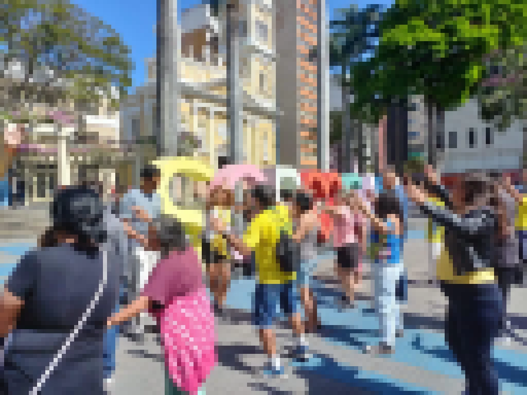 Integracaps reúne usuários de cinco unidades em ação do Setembro Amarelo.
