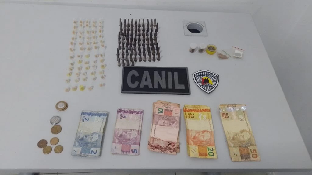 GCM prende homem por tráfico e apreende 150 porções de drogas no Parque São Bento