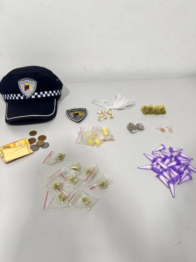 GCM detém homem por tráfico de drogas no Parque da Formosa