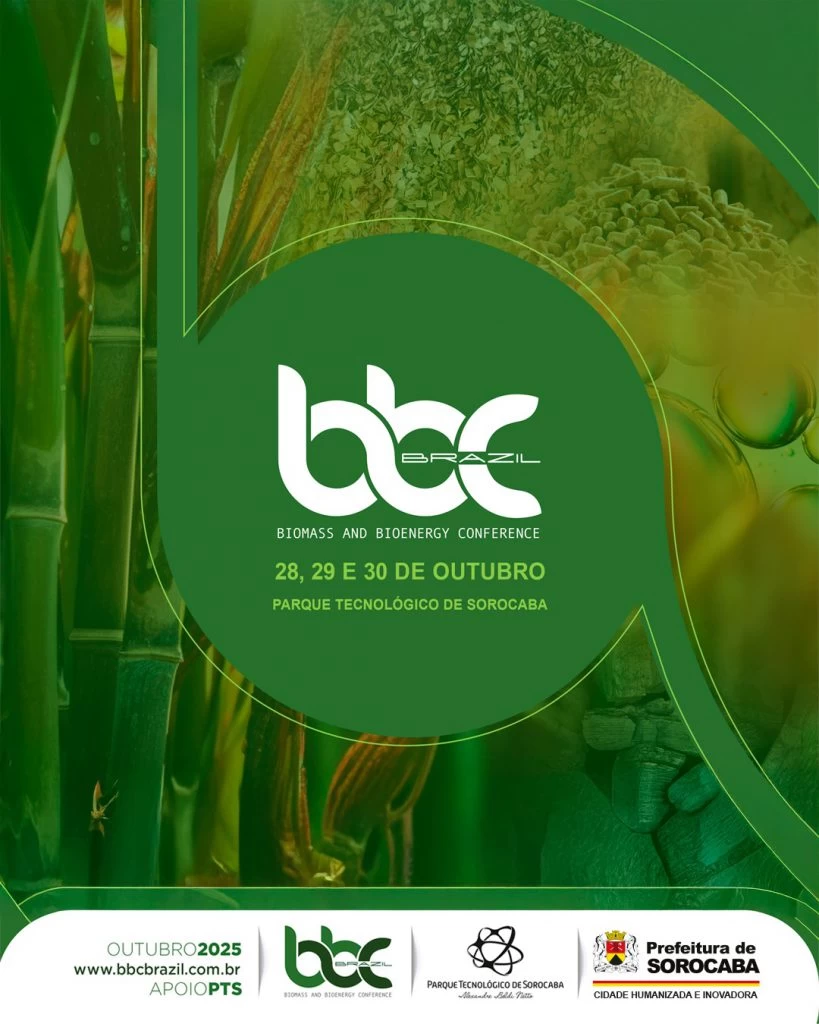 Congresso Científico Internacional de Biomassa e Bioenergia reúne especialistas no Parque Tecnológico de Sorocaba (PTS)