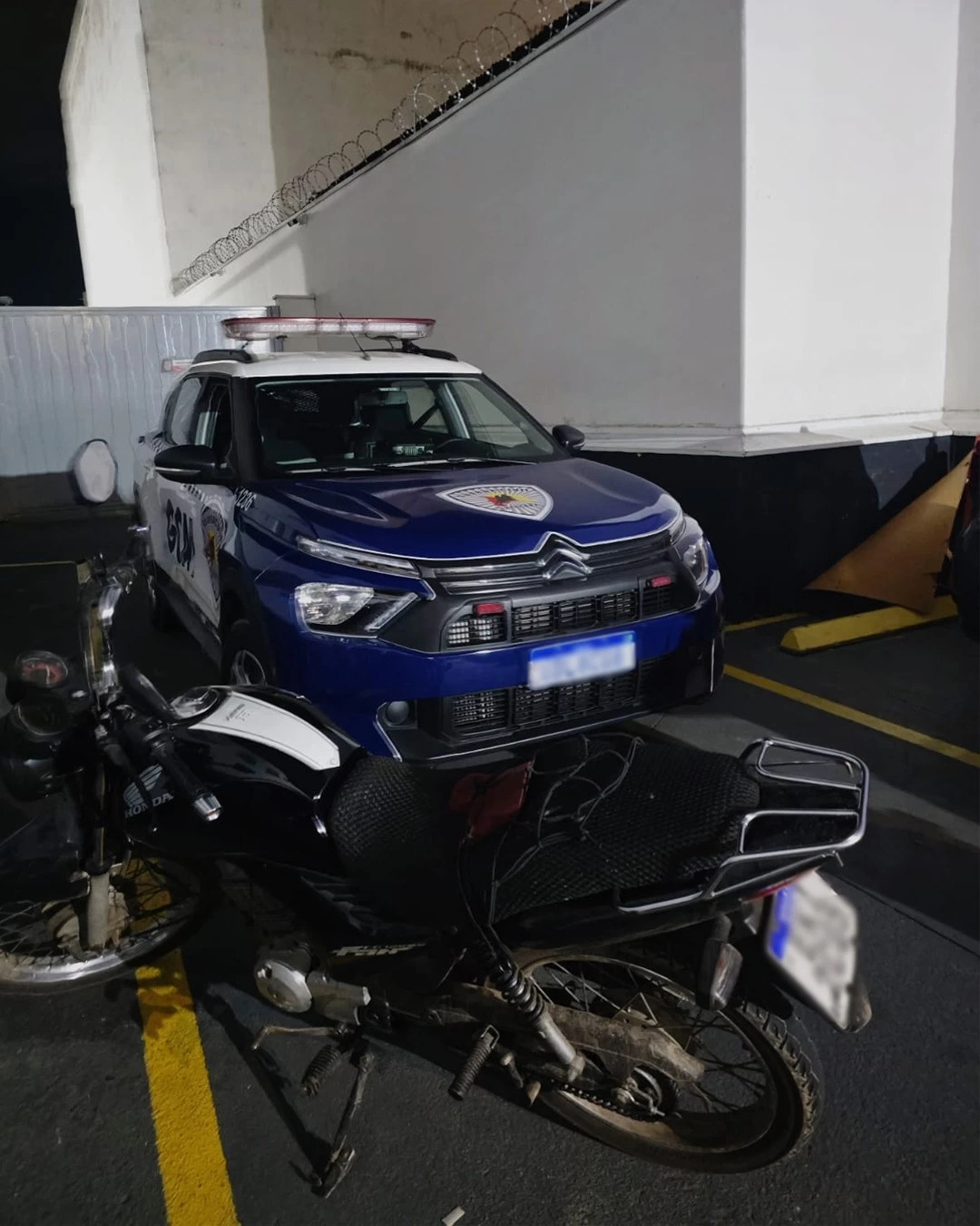 Motocicleta furtada é recuperada pela GCM na Vila Helena