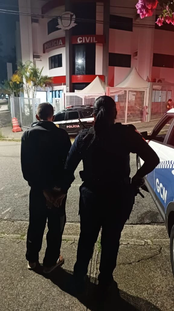 GCM detém suspeito após o descumprimento de medida protetiva
