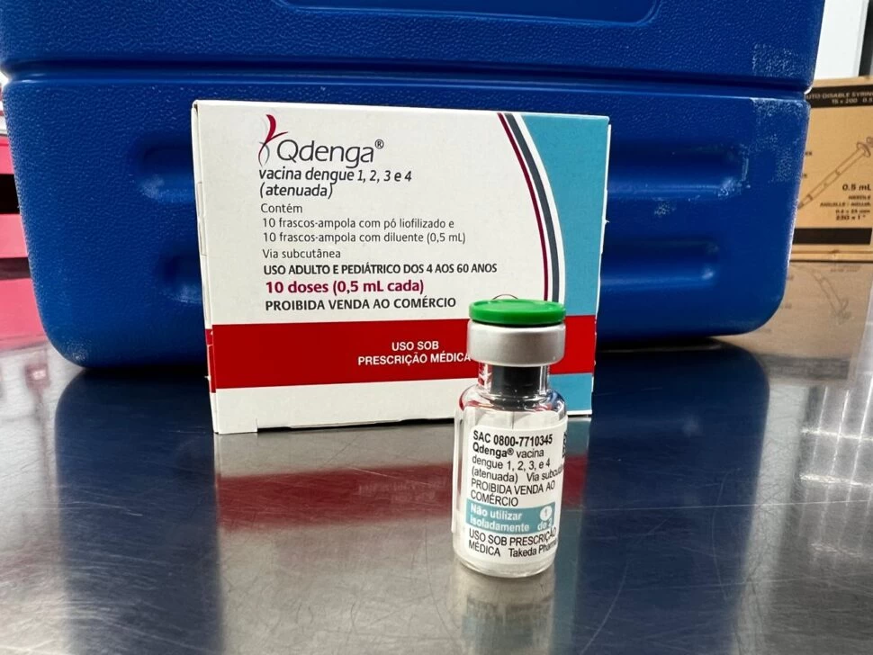 Vacinação contra dengue para público o de 10 a 14 anos continua disponível nas 33 UBSs