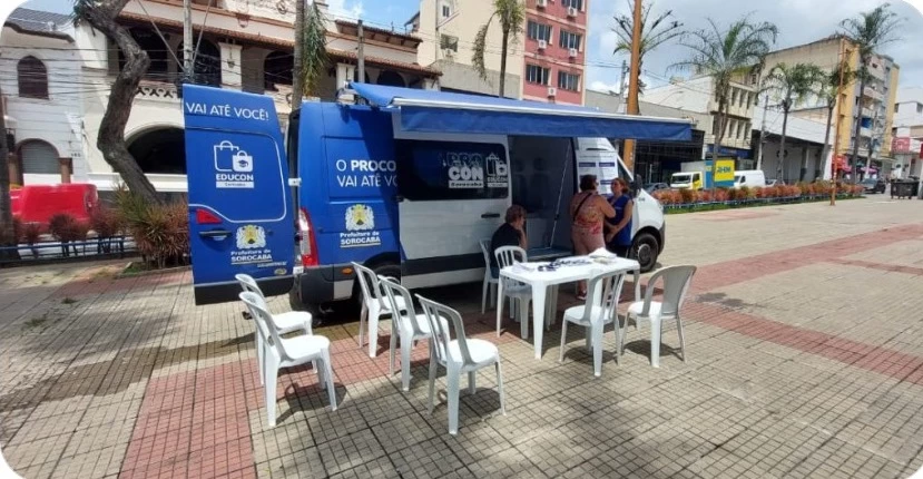 Procon Móvel de Sorocaba atenderá no Centro.