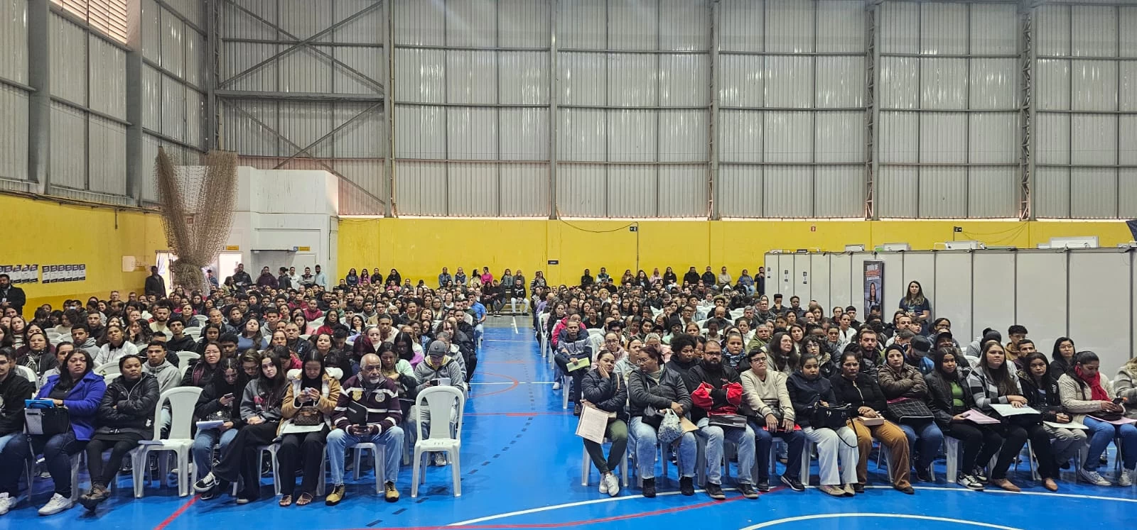 Prefeitura de Sorocaba visita o 1º Feirão de Empregos da cidade de Hortolândia (SP)