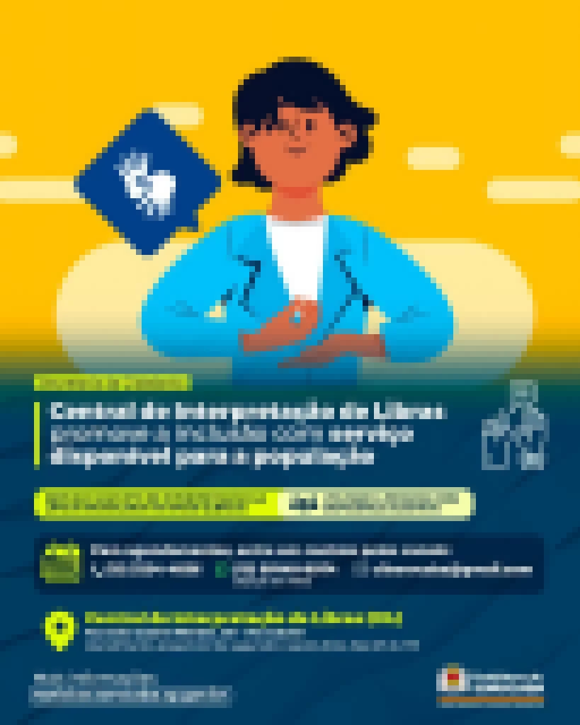 Central de Interpretação de Libras promove a inclusão com serviço disponível para a população
