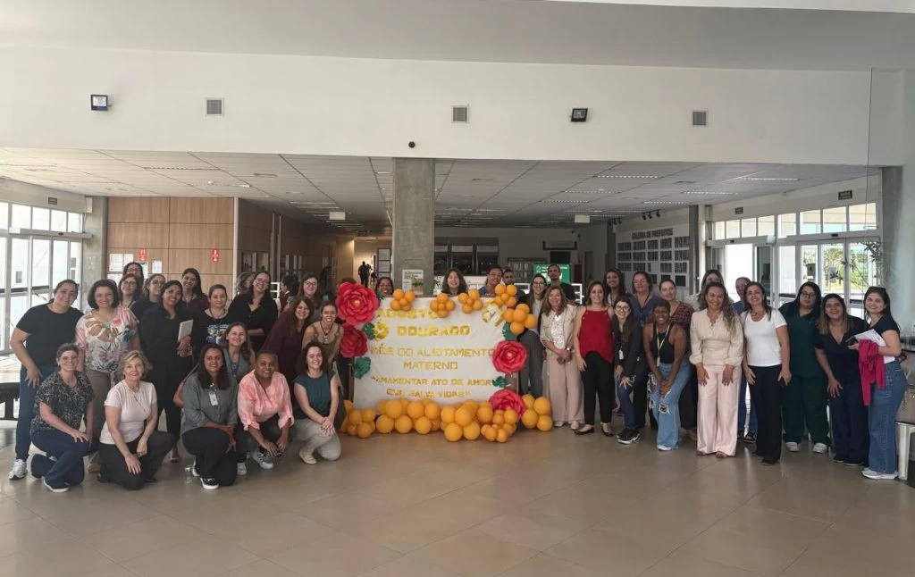 Comitê de Vigilância do Aleitamento Materno de Sorocaba participa de evento do Agosto Dourado da Diretoria Regional de Saúde