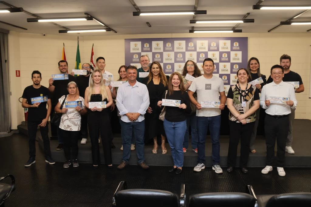 Prefeitura de Sorocaba entrega prêmios de até R$ 10 mil a 60 ganhadores da “Nota da Bolada” e “IPTU Premiado”