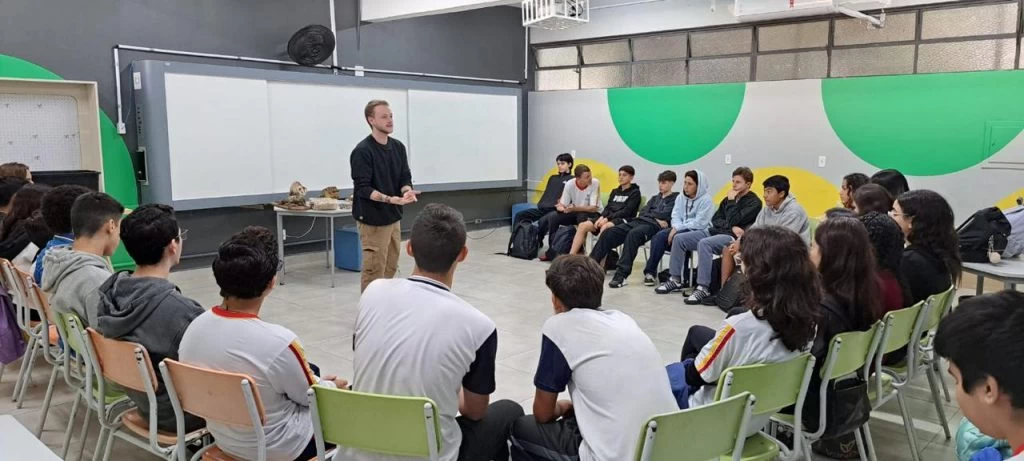 Ação de Educação Ambiental na E.M. “Dr. Achilles de Almeida” apresenta a importância de animais silvestres que vivem na região