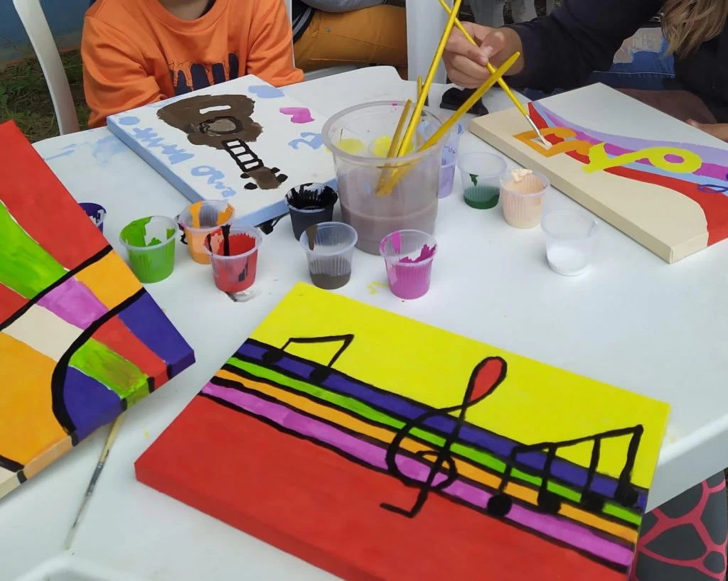 Projeto “Concerto em Cores” leva oficina de pintura e música instrumental ao Parque Campolim neste domingo (16)