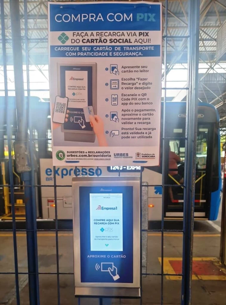 Urbes instala máquinas de autoatendimento nos terminais de ônibus de Sorocaba